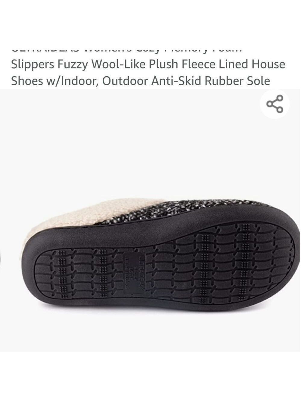 Women UtraĀ Ideas Slipper NWT Size 7-8 - Picture 6 of 12